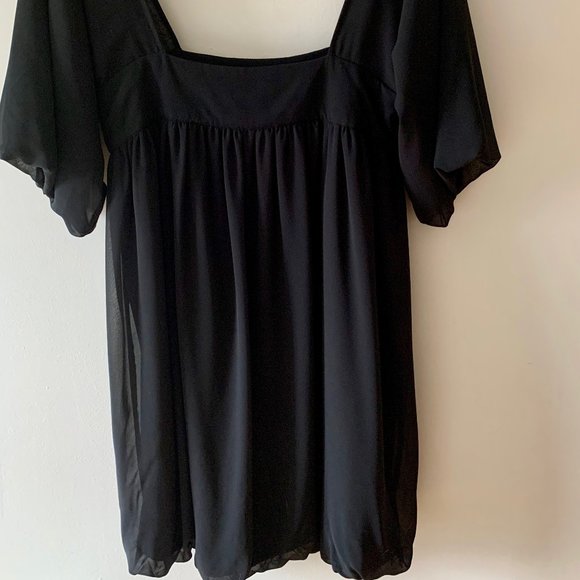 C'EST MOI LBD crepe women's mini dress - Picture 5 of 5